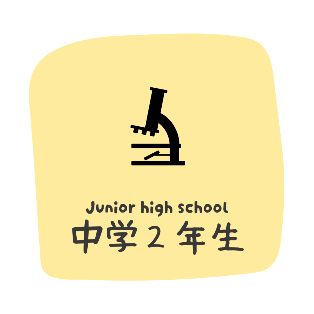 中学２年生のカテゴリ